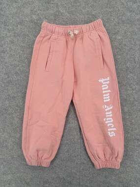 Palm Angels Kids Pink Classic Overlogo Joggers Size 4 Years
